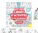 Cahier d'activités + 20 crayons gommes dans le catalogue Maxi Bazar