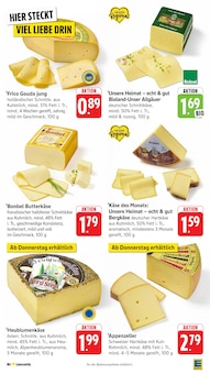 Käse im aktuellen EDEKA Prospekt (Frankfurt (Main)) Käse im EDEKA Prospekt "Aktuelle Angebote" mit 46 Seiten (Frankfurt (Main))