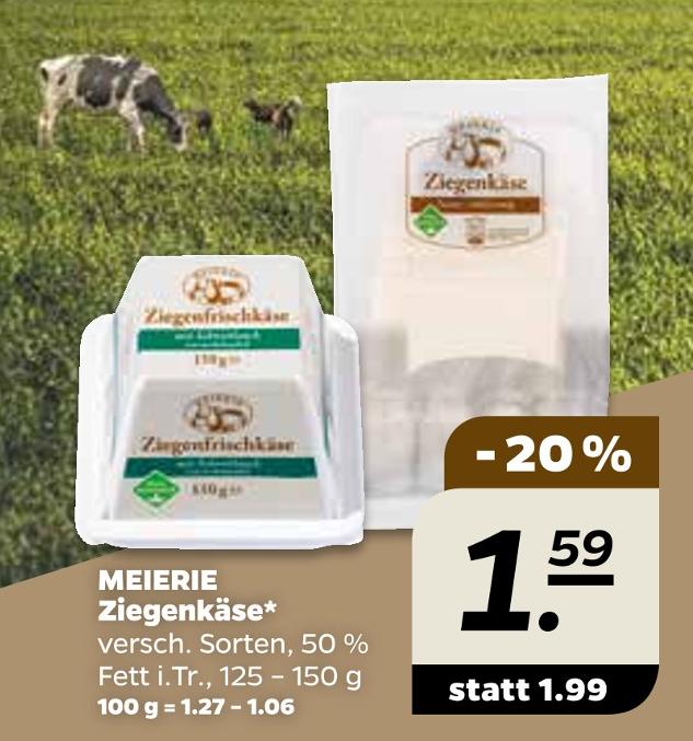NETTO mit dem Scottie Stößen - Ziegenkäse Ziegenkäse Angebot bei NETTO mit dem Scottie Stößen im Prospekt Günstig. Besser. Für Dich.