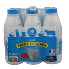 Lait U.H.T. Facile à Digérer - CARREFOUR CLASSIC' - Carrefour à Mérignac Lait U.H.T. Facile à Digérer - CARREFOUR CLASSIC' en promo chez Carrefour Mérignac à 7,20 €