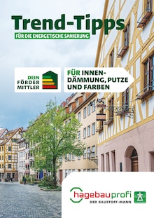 Baustoff-Mann Prospekt Trend-Tipps FÜR DIE ENERGETISCHE SANIERUNG mit  Seiten in Herten und Umgebung