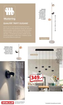 LED-Lampe im Segmüller Prospekt "LEUCHTEN SPEZIAL" mit 38 Seiten (Frankfurt (Main))