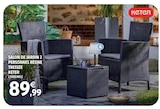 Salon de jardin 2 personnes résine tressée - KETER en promo à 89,99 € chez Intermarché Super Salon de jardin 2 personnes résine tressée - KETER dans le catalogue Intermarché Super