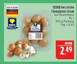 Champignons braun im Angebot bei Marktkauf in Erlangen Champignons braun Angebote von EDEKA Herzstücke bei Marktkauf Erlangen für 2,49 €
