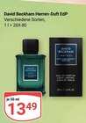 Herren-Duft EdP Angebote von David Beckham bei GLOBUS Krefeld für 13,49 €