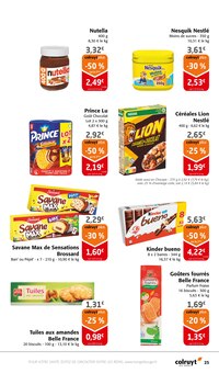Promotion Alimentation Chat dans le prospectus Colruyt, valable du 18/06/2025 au 29/06/2025 Promo Alimentation Chat dans le catalogue Colruyt du moment à la page 25