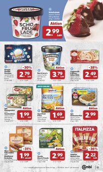 Eis im aktuellen combi Prospekt (Paderborn) Eis im combi Prospekt "Markt - Angebote" mit 33 Seiten (Paderborn)