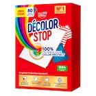 Lingettes anti-décoloration - DECOLOR STOP en promo chez Carrefour Lingettes anti-décoloration - DECOLOR STOP dans le catalogue Carrefour