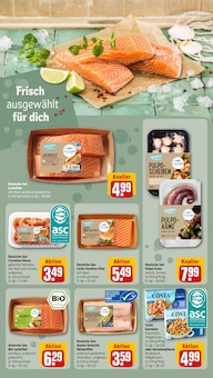 Lachs im aktuellen REWE Prospekt (Hamburg) Lachs im REWE Prospekt "Dein Markt" mit 31 Seiten (Hamburg)