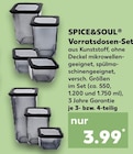 Vorratsdosen-Set im Kaufland Prospekt Vorratsdosen-Set von SPICE&SOUL im aktuellen Kaufland Prospekt fĂŒr 3,99 âŹ