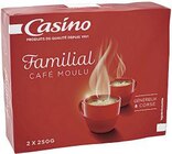 Promo CAFÉ MOULU FAMILIAL à 3,25 € dans le catalogue Petit Casino à Hyères