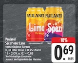Spezi im Angebot bei EDEKA in Bautzen Spezi Angebote von Paulaner bei EDEKA Bautzen für 0,69 €