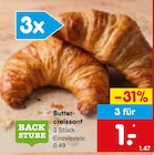Butter-croissant im Angebot bei Netto Marken-Discount in Voerde Butter-croissant Angebote von BACK STUBE bei Netto Marken-Discount Voerde für 1,00 €