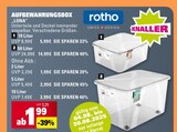 Aufbewahrungsbox 19 Liter im Angebot bei Marktkauf in Lörrach Aufbewahrungsbox 19 Liter Angebote von rotho bei Marktkauf Lörrach für 1,99 €