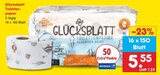 Toilettenpapier Angebote von Glücksblatt bei Netto Marken-Discount Magdeburg für 5,55 €