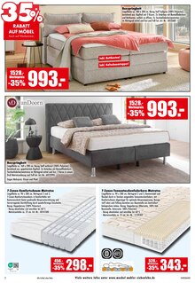 Bett im Möbel Mahler Siebenlehn Prospekt "IHR MÖBEL-PARADIES - RIESIGE AUSWAHL, kleinster Preis!" mit 16 Seiten (Chemnitz)
