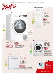 Prix et réduction Tefal dans le prospectus Extra en cours Offre Tefal dans le catalogue Extra du moment à la page 4