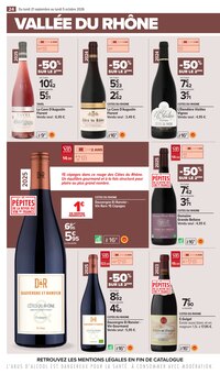 Promotion Tavel dans le prospectus Carrefour, valable du 21/09/2026 au 05/10/2026 Promo Tavel dans le catalogue Carrefour du moment à la page 24