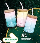 Mug verre à paille Tye & Dye dans le catalogue Maxi Bazar