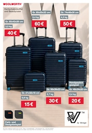 Koffer im Woolworth Prospekt "Aktuelle Angebote" auf Seite 10