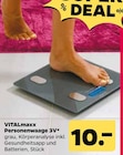 Netto mit dem Scottie Burg - Personenwaage 3V Angebot im Prospekt Personenwaage 3V bei Netto mit dem Scottie im Burg Prospekt für 10,00 €