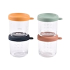 Lot 4 Portions Verre - Béaba - Aubert à Montrouge Lot 4 Portions Verre - Béaba en promo chez Aubert Montrouge à 20,00 €