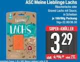 Räucherlachs Angebote von Meine Lieblinge bei E center Dachau für 3,29 €