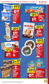 Nutella Angebote im Prospekt "Lidl forcément moins cher" von Lidl auf Seite 39