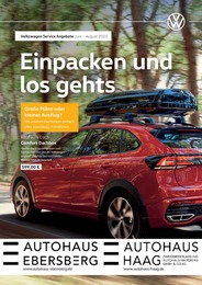 Volkswagen Prospekt für Isen mit 1 Seite Volkswagen Prospekt für Isen: Wir lieben den Sommer, 1 Seite, 01.06.2023 - 31.08.2023