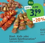 Aktuelles Rind-, Kalb- oder Lamm-Spießvariation Angebot bei tegut in Mannheim ab 3,99 €