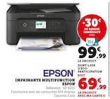 Imprimante multifonction - Epson - Super U Imprimante multifonction - Epson à 69,99 € dans le catalogue Super U