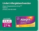 Allegra Allergietabletten 20 mg bei mea - meine apotheke im Prospekt "" für 9,45 €