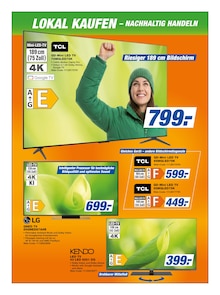 Fernseher im expert Prospekt "Top Angebote" mit 8 Seiten (Stolberg (Rheinland, Kupferstadt))