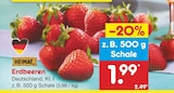 Netto Marken-Discount Hildrizhausen - Erdbeeren Angebot im Prospekt Erdbeeren bei Netto Marken-Discount im Hildrizhausen Prospekt für 1,99 €