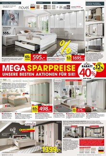Kleiderschrank im aktuellen Zurbrüggen Prospekt (Recklinghausen) Kleiderschrank im Zurbrüggen Prospekt "MEGA SPARPREISE" mit 20 Seiten (Recklinghausen)