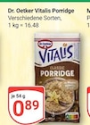 Aktuelle Milka Angebote bei GLOBUS in Saarbrücken Aktuelles Vitalis Porridge Angebot bei GLOBUS in Saarbrücken ab 0,89 €