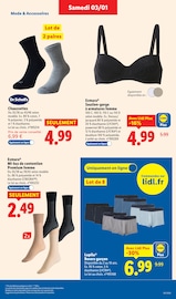 Chaussettes Angebote im Prospekt "Économies XXL" von Lidl auf Seite 35