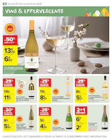 Promotion Champagne dans le prospectus Carrefour Market, valable du 30/03/2026 au 06/04/2026 Promo Champagne dans le catalogue Carrefour Market du moment à la page 18