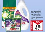 Waschmittel Pulver, flüssig oder Pods Angebote von Ariel bei Marktkauf Göppingen für 4,79 €