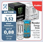 Energy Drink von Monster für 0,88 € bei aktiv & irma im Angebot Energy Drink von Monster im aktuellen aktiv & irma Prospekt