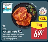 Nackensteaks XXL für 6,49 € bei ALDI Nord im Angebot Nackensteaks XXL im aktuellen ALDI Nord Prospekt