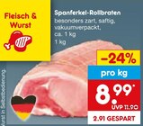 Aktuelles Spanferkel-Rollbraten Angebot bei Netto Marken-Discount in Ulm ab 8,99 €