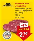 Entrecôte vom Jungbullen Angebote von Gut Ponholz bei Netto Marken-Discount Ulm für 2,79 €