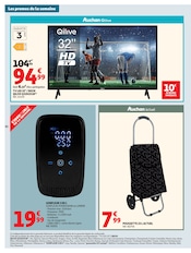 Promos Télévision dans le catalogue "PETIT DÉJ & GOÛTER" de Auchan Hypermarché Télévision en promo dans le catalogue Auchan Hypermarché à la page 30