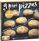 9 mini-pizzas 3 fromages - Picard - Picard à Lille 9 mini-pizzas 3 fromages - Picard en promo chez Picard Lille à 2,69 €