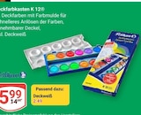 Deckfarbkasten K 12 im Angebot bei GLOBUS in Siegen Deckfarbkasten K 12 Angebote von Pelikan bei GLOBUS Siegen für 2,49 €