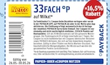 33FACH Punkte von Payback im aktuellen Netto Marken-Discount Prospekt