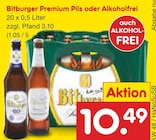 Aktuelle Bier Angebote bei Netto Marken-Discount in Ahlen Aktuelles Premium Pils Angebot bei Netto Marken-Discount in Ahlen ab 10,49 €