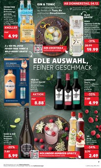 Gin im Kaufland Prospekt "KNÜLLER" mit 74 Seiten (Bremerhaven)