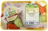Kochhuhn halbiert mit Gemüse Angebote von Gourmet Geflügel bei REWE Bornheim für 7,90 €